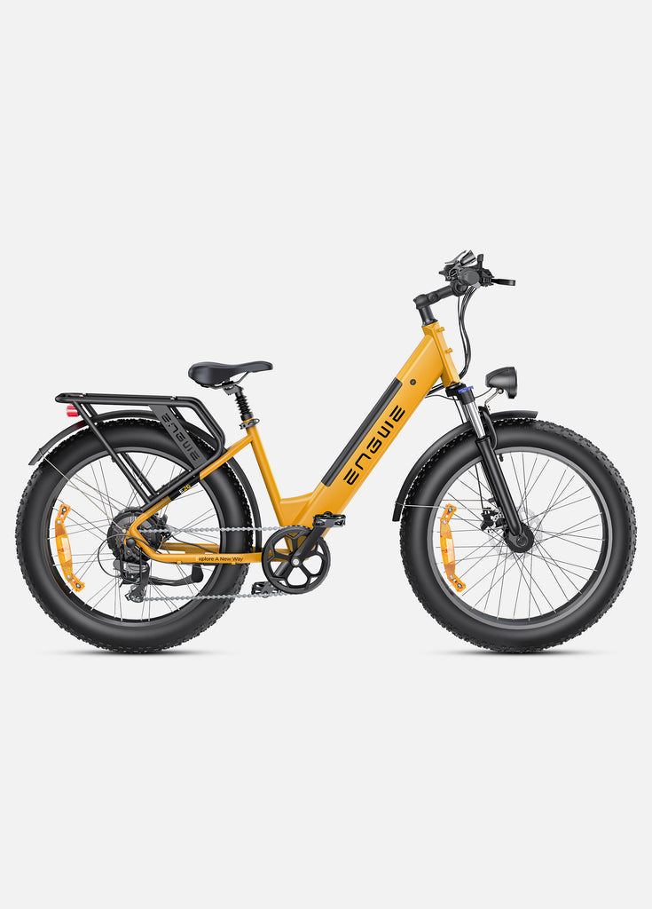 bumblebee yellow engwe e26 electric fat bicycle