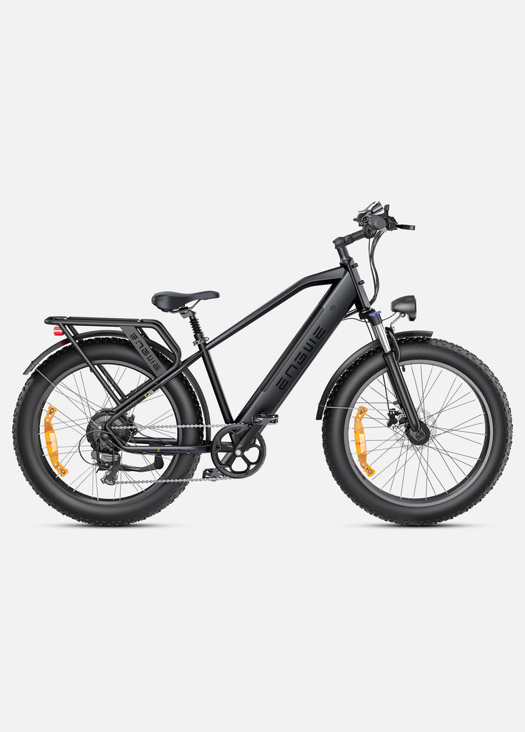 high-step galaxy grey engwe e26 fat tyre bicycle