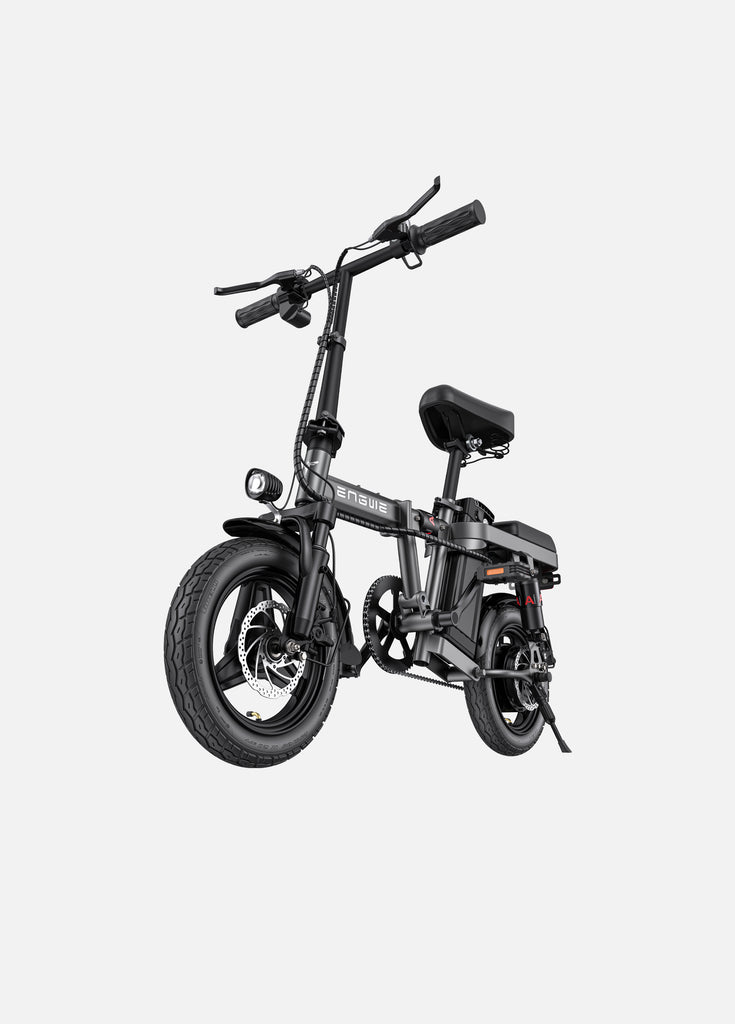 a grey engwe t14 e-bike